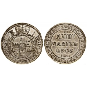 Niemcy, 24 grosze maryjne, 1693 JO, Münster