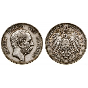 Niemcy, 2 marki, 1899 E, Muldenhütten