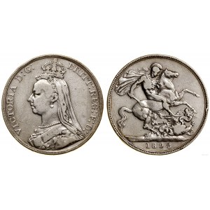 Wielka Brytania, 1 korona, 1892, Londyn