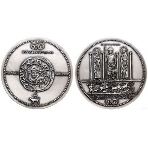 Polska, medal z serii królewskiej PTAiN - Bolesław Wstydliwy, 1986, Warszawa