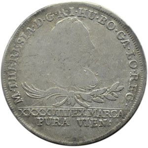 Österreichische Teilung - Galizien, Maria Theresia, 30 krajcars (zwei Zloty) 1776, Wien