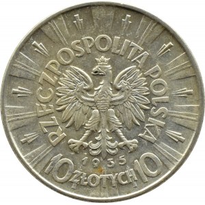 Polen, Zweite Republik, Józef Piłsudski 10 Zloty 1935, Warschau