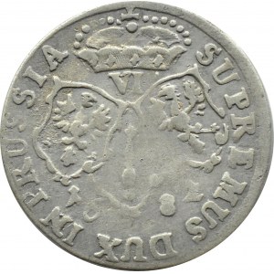 Germany, Prussia, Frederick William, sixpence 1682 HS, Königsberg