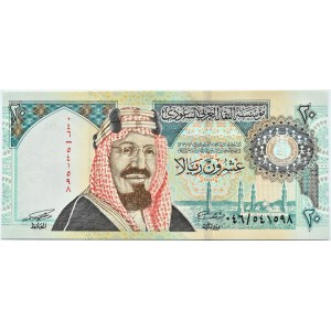 Saudi Arabia, 20 rials 1999 (AH1419), UNC