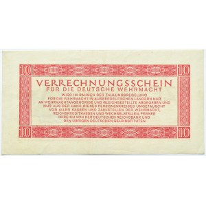 Deutschland, Vermacht, Gutscheine 10 Mark 1944, hohe Stückelung