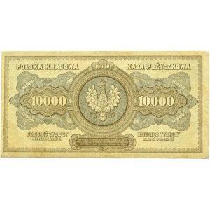 Poland, Second Republic, 10000 marks 1922, series B, Warsaw