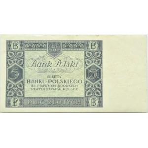 Polsko, II RP, 5 zlotých 1930, série BU, Varšava