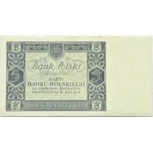 Polen, II RP, 5 Zloty 1930, BU-Serie, Warschau