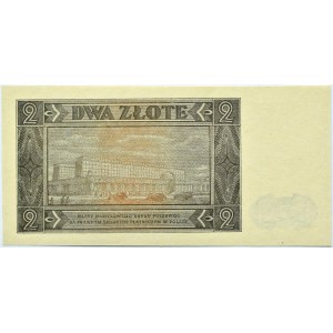 Polen, RP, 2 Zloty 1948, Serie CF, Warschau, UNC