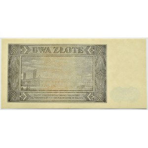 Polen, RP, 2 Zloty 1948, BR-Serie, Warschau, UNC