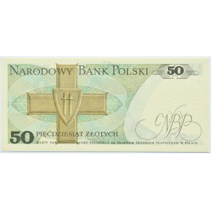 Polska, PRL, gen. K. Świerczewski, 50 złotych 1975, seria BP, Warszawa, UNC