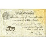 Wielka Brytania, 5 funtów 1935 A, Londyn, rzadkie!, PMG35
