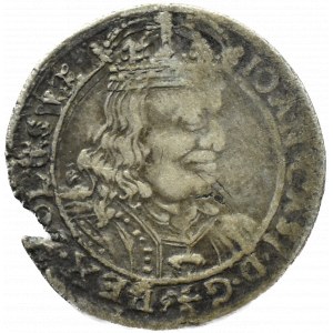 Johannes II. Kasimir, Sixpence 1661 GB-A, Lemberg
