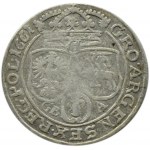 Jan II Kazimierz, szóstak 1661 GB-A, Lwów, RZADKI