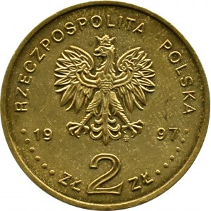 Polsko, III RP, 2 zloté 1997, P. Strzelecki, Varšava