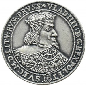 Polen, Medaille zum 400. Jahrestag der Münze von Bydgoszcz 1594-1994 - Władysław IV, versilberte Bronze