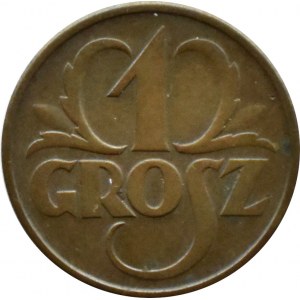 Poland, Second Republic, penny 1935, Warsaw