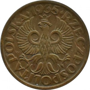Polska, II RP, grosz 1935, Warszawa