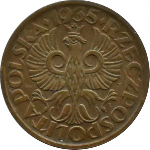 Poland, Second Republic, penny 1935, Warsaw