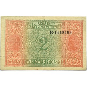 Generální ředitelství, 2 značky 1916 Generál, Varšava, série B