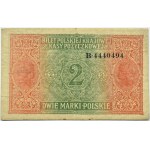 General Government, 2 marks 1916 General, Warsaw, series B