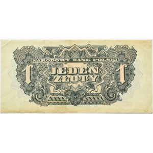 Polska Ludowa, seria lubelska, 1 złoty 1944, seria CK