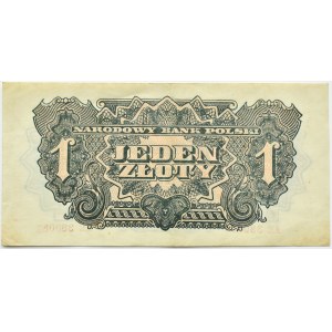 Polska Ludowa, seria lubelska, 1 złoty 1944, seria AE
