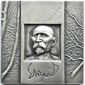 Polsko, Medaile - plaketa, 85 let Okresního muzea v Bydhošti, L. Wyczółkowski, pouzdro