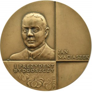 Poľsko, let dvoch medailí, Jan Maciaszek - prvý prezident mesta Bydgoszcz