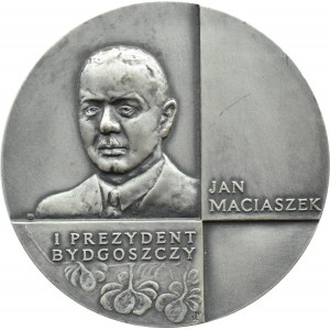 Polska, lot dwóch medali, Jan Maciaszek - Pierwszy prezydent Bydgoszczy