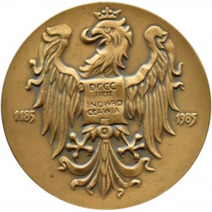 Poľsko, medaila k 800. výročiu založenia Inowroclavi, Dvorana križiackych rytierov