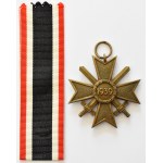 Deutschland, Drittes Reich, Kriegsverdienstkreuz für 1939 mit Schwertern, Klasse II, Ref. 51 - Edward Gorlach