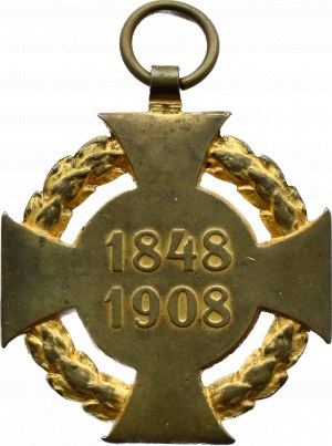 Franz Joseph I, Military Jubilee Cross (Militär-Jubiläumskreuz).