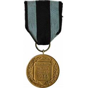 Polsko, RP, medaile Zásluhy v poli slávy, bronzové provedení, mincovna Varšava
