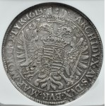 Austria, Cesarstwo, Maciej I (Matthias), talar 1617/8 B, Kremnica