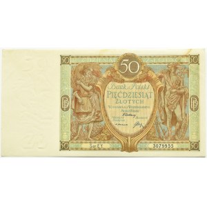 Polen, Zweite Republik Polen, 50 Zloty 1929, Serie EY, Warschau