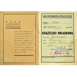 Polska, RP, Bank Gospodarstwa Spółdzielczego, książeczka wkładkowa z 1948 roku