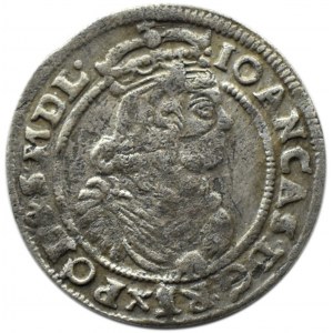 John II Casimir, sixpence 1666 AT, Bydgoszcz