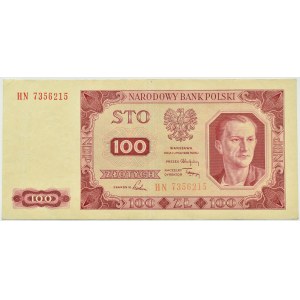 Polen, RP, 100 Zloty 1948, Serie HN, Warschau