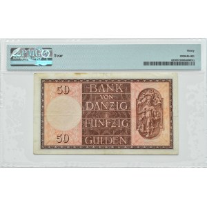 Freie Stadt Danzig, 50 guldenů 1937, Danzig, PMG 30