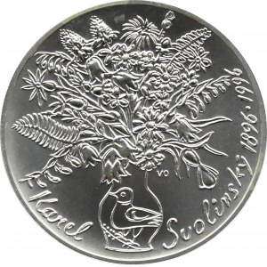 Tschechische Republik, 200 Kronen 1996, 100. Jahrestag der Geburt von K. Svolinski, UNC