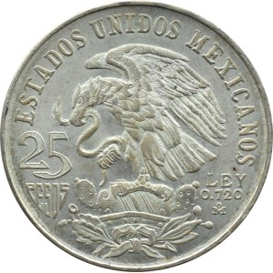 Mexiko, Spiele der XIX. Olympiade, 25 Pesos 1968, Mexiko-Stadt