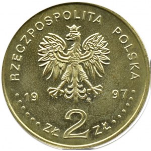 Polen, III RP, P. Strzelecki, 2 Zloty 1997, Warschau, UNC