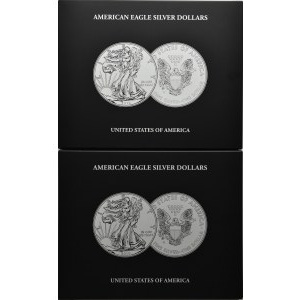 USA, Liberty (Eagle) - $1 set 1986-2022 (37 pieces), Philadelphia, UNC