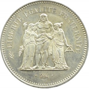 Francie, Hercules, 50 franků 1976 A, Paříž, UNC