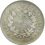 Francja, Herkules, 50 franków 1976 A, Paryż, UNC