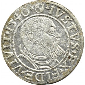 Knížecí Prusko, Albrecht, pruský groš 1540, Königsberg