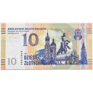 Poland, III RP, Krakow, 10 zloty 2017, series A, UNC