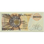 Polsko, PRL, M. Skłodowska, 20000 zlotých 1989, série AM, Varšava, UNC