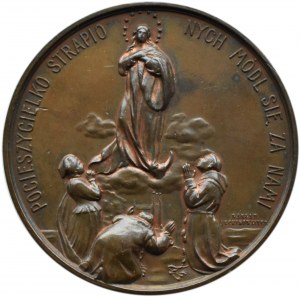 Poland under partition, medal Marian Exhibition in Warsaw, 1905